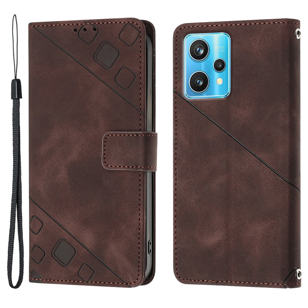 PT005 YB Imprinting Series-6 Cell Phone Case for Realme 9 Pro 5G 9 4G Stand Wallet Leather Phone Cover PT005 YB Imprinting Series-6 Cell Phone Case for Realme 9 Pro 5G 9 4G Stand Wallet Leather Phone Cover